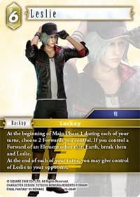leslie - Emissaries of Light - Final Fantasy TCG card