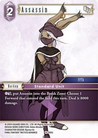 Assassin - Emissaries of Light - Final Fantasy TCG card