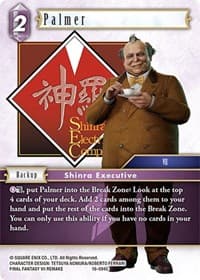 Palmer - Emissaries of Light - Final Fantasy TCG card