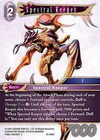 Spectral Keeper - Emissaries of Light - Final Fantasy TCG card