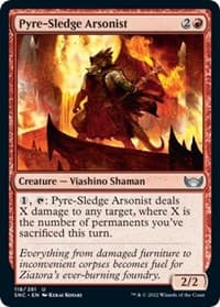 Pyre-Sledge Arsonist - Streets of New Capenna - Magic: The Gathering card