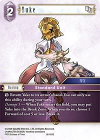 Yuke - Emissaries of Light - Final Fantasy TCG card