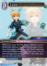 Lann - Emissaries of Light - Final Fantasy TCG card