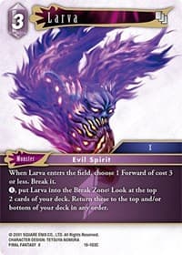 Larva - Emissaries of Light - Final Fantasy TCG card