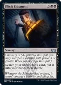 Illicit Shipment - Streets of New Capenna - Magic: The Gathering card