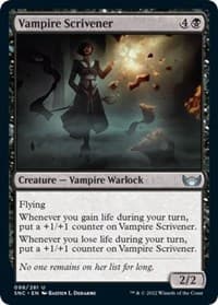 Vampire Scrivener - Streets of New Capenna - Magic: The Gathering card