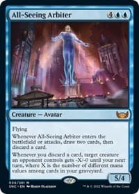 All-Seeing Arbiter - Streets of New Capenna - Magic: The Gathering card