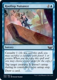 Rooftop Nuisance - Streets of New Capenna - Magic: The Gathering card