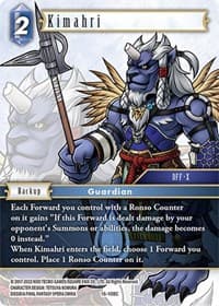 Kimahri - Emissaries of Light - Final Fantasy TCG card