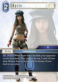 Kyrie EX - Emissaries of Light - Final Fantasy TCG card