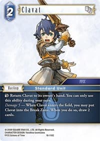 Clavat - Emissaries of Light - Final Fantasy TCG card