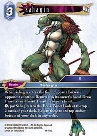 Sahagin - Emissaries of Light - Final Fantasy TCG card