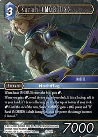 Sarah (MOBIUS) - Emissaries of Light - Final Fantasy TCG card