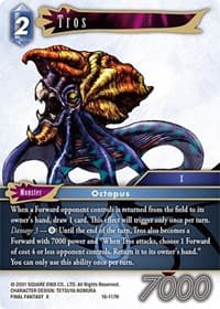 Tros - Emissaries of Light - Final Fantasy TCG card