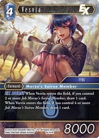 Vesvia EX - Emissaries of Light - Final Fantasy TCG card