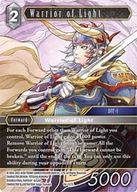 Warrior of Light - Emissaries of Light - Final Fantasy TCG card