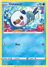 Oshawott - SWSH222 - SWSH: Sword & Shield Promo Cards - Pokemon card