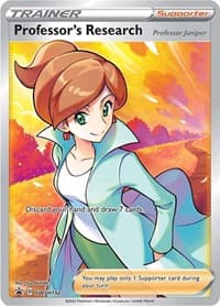 Professor's Research [Professor Juniper] - SWSH152 - SWSH: Sword & Shield Promo Cards - Pokemon card