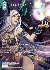 Yunalesca (Full Art) - Emissaries of Light - Final Fantasy TCG card