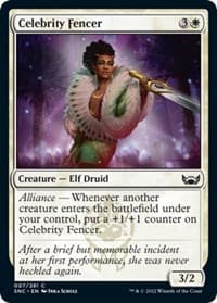 Celebrity Fencer - Streets of New Capenna - Magic: The Gathering card