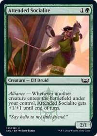 Attended Socialite - Streets of New Capenna - Magic: The Gathering card
