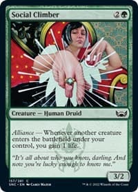 Social Climber - Streets of New Capenna - Magic: The Gathering card