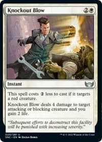 Knockout Blow - Streets of New Capenna - Magic: The Gathering card