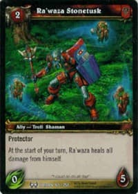 Ra'waza Stonetusk - The Hunt for Illidan - WoW card