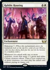 Rabble Rousing - Streets of New Capenna - Magic: The Gathering card