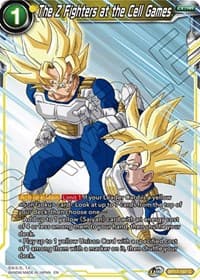 The Z Fighters at the Cell Games - Ultimate Squad - Dragon Ball Super: Masters card