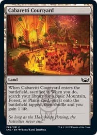 Cabaretti Courtyard - Streets of New Capenna - Magic: The Gathering card