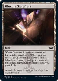 Obscura Storefront - Streets of New Capenna - Magic: The Gathering card