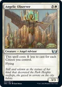 Angelic Observer - Streets of New Capenna - Magic: The Gathering card