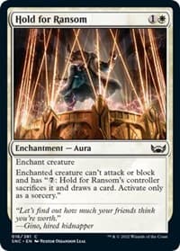Hold for Ransom - Streets of New Capenna - Magic: The Gathering card