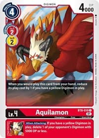 Aquilamon - New Awakening - Digimon Card Game card