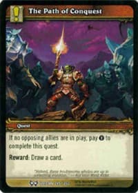 The Path of Conquest - The Hunt for Illidan - WoW card
