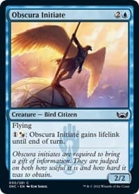 Obscura Initiate - Streets of New Capenna - Magic: The Gathering card