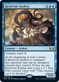 Reservoir Kraken - Streets of New Capenna - Magic: The Gathering card