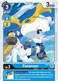 Patamon - New Awakening - Digimon Card Game card