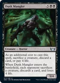 Dusk Mangler - Streets of New Capenna - Magic: The Gathering card