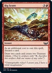 Big Score - Streets of New Capenna - Magic: The Gathering card