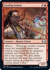 Sizzling Soloist - Streets of New Capenna - Magic: The Gathering card