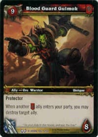 Blood Guard Gulmok - The Hunt for Illidan - WoW card