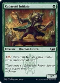 Cabaretti Initiate - Streets of New Capenna - Magic: The Gathering card