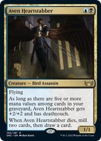 Aven Heartstabber - Streets of New Capenna - Magic: The Gathering card