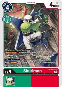 Shurimon - New Awakening - Digimon Card Game card