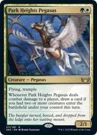 Park Heights Pegasus - Streets of New Capenna - Magic: The Gathering card