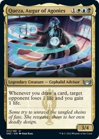 Queza, Augur of Agonies - Streets of New Capenna - Magic: The Gathering card