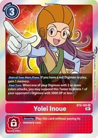 Yolei Inoue - New Awakening - Digimon Card Game card