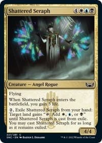Shattered Seraph - Streets of New Capenna - Magic: The Gathering card